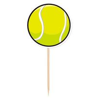 Sports Themed Cupcake Toppers Set Baseball Soccer Football Party Dessert Picks Toothpicks Birthday Custom Decorations for Event
