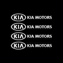 4pcs Car Door Handle Window Wiper Stickers Emblem Auto Accessories For KIA k5 K6 Optima Sorento RIO Picanto Ceed KX1 K4 Sportage