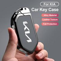 Prabangus automobilio rakto dangtelis Apsauginis dėklas Nuotolinio rakto dėklas Kia KN EV9 Picanto GT LineCarnivalSeltosSorentoMorningK5KA4EV32024 pilka spalva