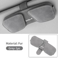 Car Magnetic Glasses Clip Sun Visor Glasses Holder Card Ticket Clip For KIA Stinger Optima Cerato Soul Venga Forte Spectra