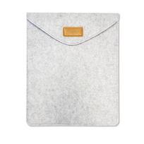 6-11 inch Tablet Sleeve Felt Ultra Thin e-Reader Protective Cover Anti Scratch for Kindle/Boox/Xiaomi/Samsung Galaxy Tab Fire HD 6in (15-20cm) pilka