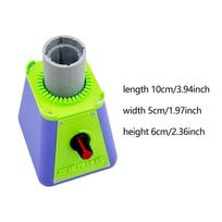 Electric Paint Shaker 5V Mini Mixer for Miniature Hobby Model Acrylic Pigments Efficient Mixing Tool for Craft and Art Supplies žalia