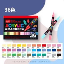 36/60/84/120/168pcs/Suit,Acrylic Paint Marker Pens 0.7-1mm Fine Tips Graffiti Plumones For Glass,Ceramic,Wood,Rock, Art Supplies