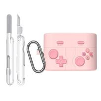 For Sony WF-1000XM6 Case Silicone Soft Protective Cover for Sony XM6 Bluetooth Earbuds Case with Cleaning Pen Keychain Hook T7S3