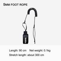 Sup Surf Board Ankle Leash Surfing Elastic Coiled Stand Up Paddle Board Leg Rope Surfboard Safety Leash Foot Rope Accessories