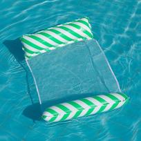 Water Hammock Recliner Inflatable Floating Swimming Air Mattress Pool Float Lounger Bed Foldable Pool Party Toy Recliner Chair