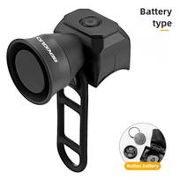 120Db Bicycle Horn Mountain Bike Motorcycle Mini Usb Charging Waterproof Electronic Bike Bell Riding Equipment Cycling Accessory