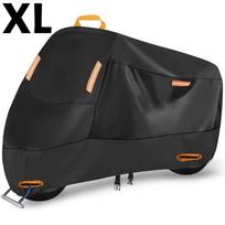 Motorcycle Cover Outdoor Waterproof Motorcycle Tarpaulin Thickened Polyester Uv Protective Cover For Motorcycle Scooters