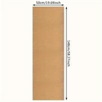 50X148CM Self-Adhesive Duty Burlap Paper Roll - Multi-Purpose Craft Material for Gift Boxes, Photo Frames, Furniture Decor
