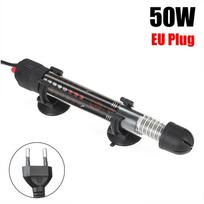 110V/220V Adjustable Temperature Thermostat Heater Rod 25W/50W/100W/200W/300W Submersible Heater Aquarium Fish Tank (as the picture,1 W)