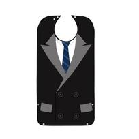 Washable Suit Jacket Gentleman Adult Bib Soft Clothing Protectors for Elderly  Elderly Care Style 3