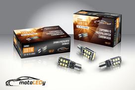 4 vnt. LED lemputė T10 W10W 10-18V 560lm CANBUS Be kelyje