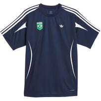 Adidas Originals CB Aero Jersey Comfortable Soft Moisture-Wicking Short Sleeve T-Shirt Men Tops Navy-Blue JE1684 L