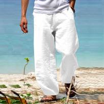 Spring and Autumn Loose Drawstring Hip-hop Wide Leg Straight Leg Pants for Men's Casual Pants S balta
