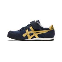 Onitsuka Tiger Serrano Comfortable Non-Slip Durable Low-Top Kids Casual Shoes Kids sneaker Deep-Blue 1184A086-400 27