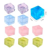 Cube Ice Shaped Fidget Toy Square Stress Easing Ball Squishy Squeeze Toys For Anxiety Stress Easing Sensory Toys For Adults