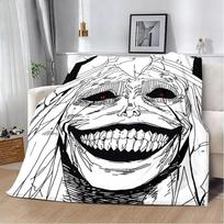 Vieno išlyginamoji spausdinta antklodė Pikniko antklodė Šilta antklodė Minkšta ir patogi antklodė Namų kelionėms Gimtadienio dovana 75x90cm