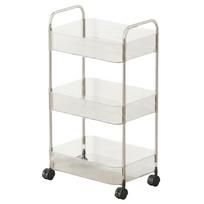 3 Tier Mobile Trolley Storage Cart Multi-functional Kitchen Storage Rack  Bedroom 3Layers