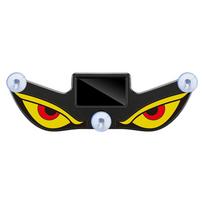Šauni DEMON EYE aplinkos šviesa, maitinama saulės energija, pulsuojanti neoninė šviesa, automobilio apdaila, galinio stiklo atmosferos šviesos, automobilio aksesuarai