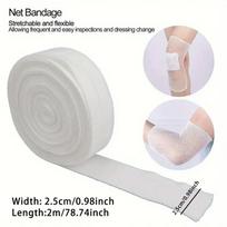 Mesh Elastic Bandage, 1inch Soft Breathable Bandage, Tubular Bandage, Stretchable Elastic Fixation Bandage, Elastic Mesh Bandage, Arm Tubular Bandage 2 m / 78.74 in