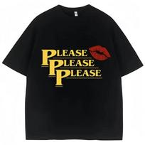 Sabrina Carpenter Please Please Please T Shirt Fashion Aesthetic Men Women O-Neck Short Sleeve Summer Cotton Casual T-shirt S įvairiaspalvis