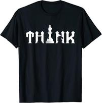 Think Retro Vintage Chess Great Premium Tee Unisex T-shirt S įvairiaspalvis
