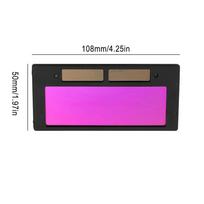 Auto Darkening Solar Powered Welding Helmet For Arc Tig Mig Welding Adjustable Shade LCD Face Shield Protective Gear Equipment