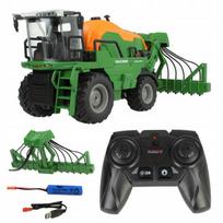 Traktor Zabawka Zdalnie Sterowany Rc Maszyna Rolnicza + Opryskiwacz Z Wodą