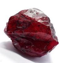 CERTIFIED Genuine 155 Ct Earth Mined Natural Red Ruby Uncut Rough Loose Gemstone 55.9 mm approx raudona