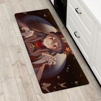 Entrance Front Doormat Anime Genshin Impacts Hu Taos Non-slip Kitchen Living Room Rug Balcony Bathroom Foot Floor Mat Carpet 40cm x 60cm