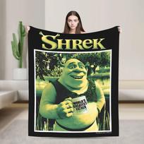 Hello Fellow Opposite Gender Meme Shreks Blankets Flannel All Season   Lightweight Thin Throw Blanket for Bedding Outdoor Quilt 100x150cm