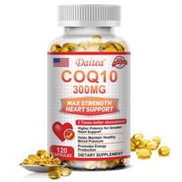 Coenzyme Q10 300 Mg Dietary Supplement, With Beet Root Powder, 120 Softgels Per Bottle 120 Capsules