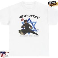 Ju Jitsu Marškinėliai Juokingi Žydų Ju Jitsu BJJ Žydų Mėmė Humoras Marškinėliai PILNAS DYDIS S-4XL 4XL