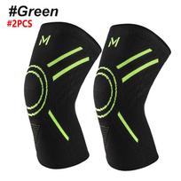 Compression Knee Braces 2-Pack - Support Sleeve For Running, Sports, Pain Relief From Meniscus Tear,Arthritis For Women & Men S