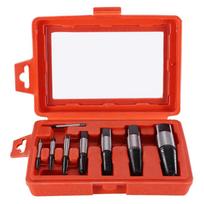 8pcs Easy Out Design Bolt Extractor Set Carbon Steel Broken Bolt Remover  Mechanical Repair