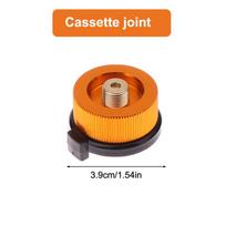 Outdoor Camping Gas Stove Refill Adapter Cylinder Inflation Valve Gas Tank Furnace Connector BBQ Accessory