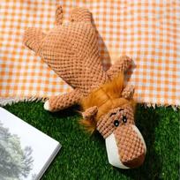 Plush squeaky pet toy for dogs featuring lions elephants and wolves - interactive training boredom relief self-play liūtas