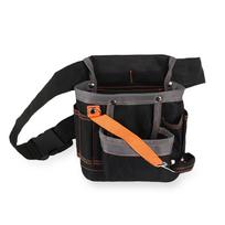 Pack Adjustable Belt Oxford Cloth Toolkit Instrument Pouch with 8 Pockets Electrician Tools Bag