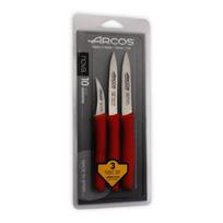 Set de couteaux - ARCOS - Nova 189622 - Acier inoxydable NITRUM - Mango ergonomique - 3 pièces