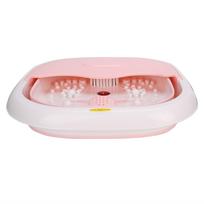 Foot Spa Massager Constant Temperature Red Light Therapy Folding Foot Bath BarrelGray US Plug 110V US Plug