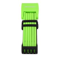 Folding Bike Lock with Keys Mount Alloy Steel Anti Theft High Security Foldable Bike Lock for black