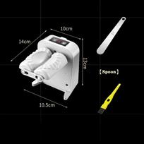 Automatic Electric Dumpling Machine, Home Dumpling Machine, Kitchen Automatic Rapid Prototyping Mold with A Spoon and Brush