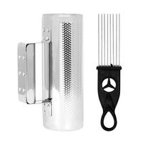 Metal Guiro Shaker Latin Percussion Guiro Instrument with Scraper Percussion Instrument Band Accompaniment Guiro