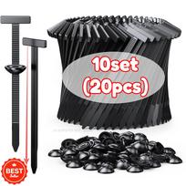 Cable Ties Buckle Nylon Auto Fastener Screw Replaceable Car Fenders Trunk Engine Guard Panel Wire Clips Management Tool