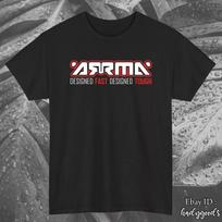 2025 m. vasaros ARRMA RC automobilio logotipas Juoda_Tamsiai mėlyna_Balta_Pilka_Raudona_L Mėlyni marškinėliai S-4XL--aukštos klasės Prabangus Tinka vyrams ir moterims Top Y2k#Spalva(3) S juoda