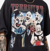 Terrifier Horror Movie Vintage T-Shirt For Fan All Size Unisex T-Shirt XL