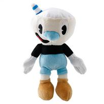 Cuphead Game Plush Toy Mugman Ms. Chalice Ghost King Dice Cagney Carnantion Puphead Plush Dolls Toys For Children Gifts