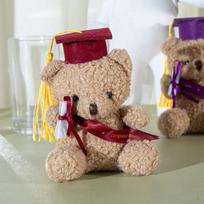 Clothing Doctor'S Teddy Bear Doll Plush Toy Small Sitting Doctor Bear Doll Pendant Boys Girls Students Graduation Birthday Gifts