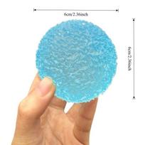 Blue Squishy Ice Ball Maltose Fidgets Toy Super Soft Pink Mochi Slow-Rebound Squeeze Toy Anti-Stress Toy For Adult Hand Exercise