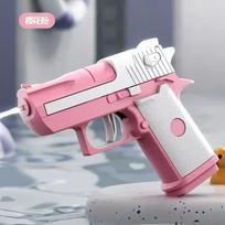 Mechanical Kids Continuous Firing Water Gun Toys High Pressure Mini Pistol Water Guns For Baby Fun Summer Outdoor Beach Pool Toy